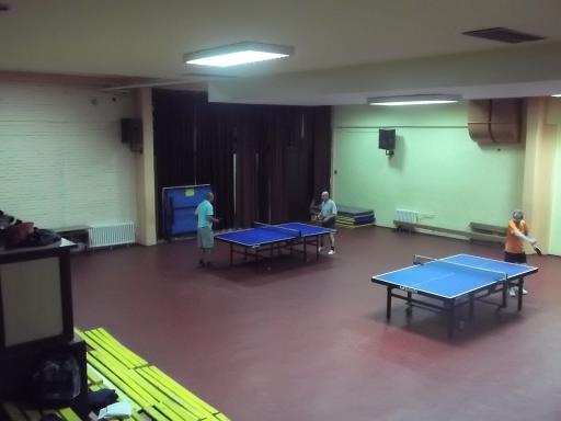Sala za stoni tenis na Ceraku